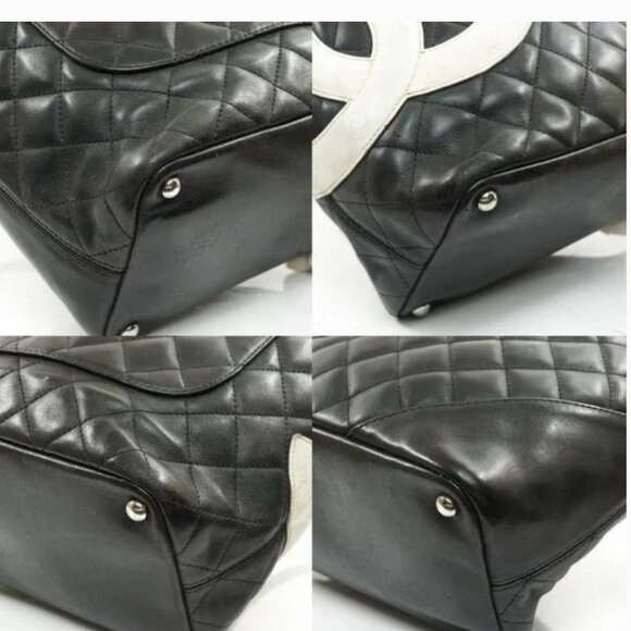 Authentic Chanel Cambon Line Calf Skin - Picture 7 of 12